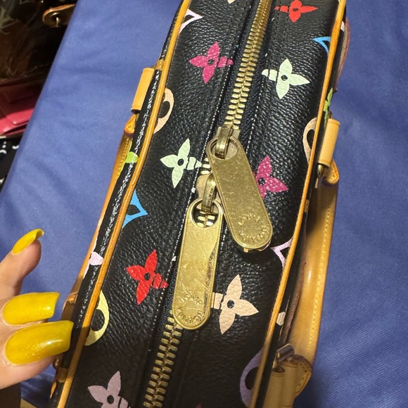 Louis Vuitton Multicolor Monogram Handbag Trouville - Picture 8 of 10